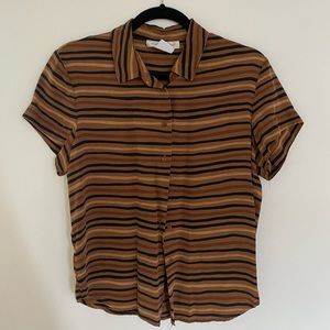 Vintage Jones Newyork Silk Button Up